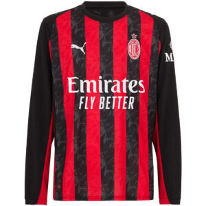 AC Milan Home Long Sleeve Jersey 2025/26 - Cancha Kits