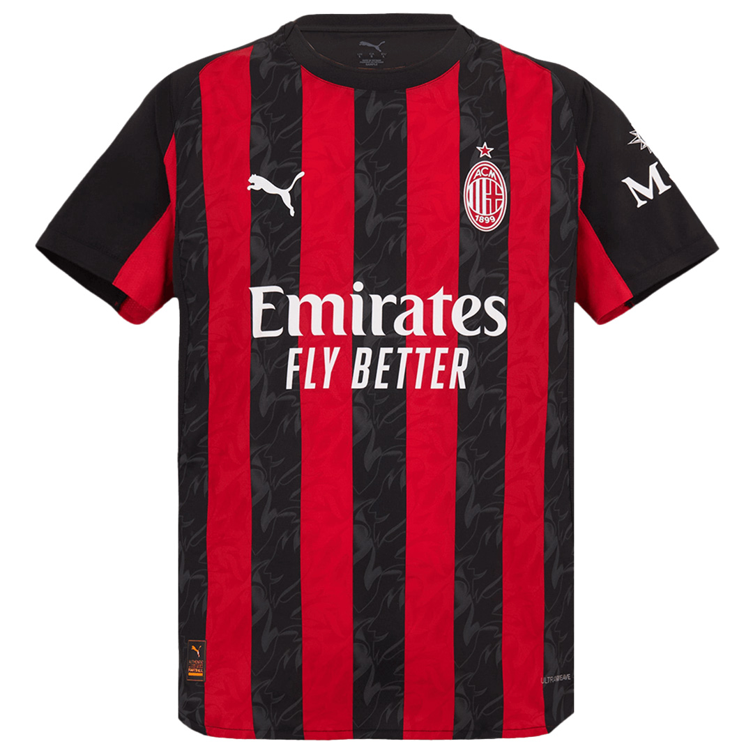 AC Milan Home Match Jersey Player Version 2025/26 — AC Milan Home 2025/26