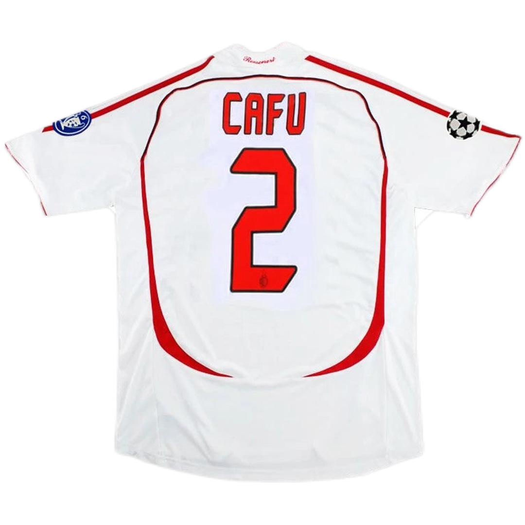 CAFU #2 Retro AC Milan UCL Final Away Jersey 2006/07 — AC Milan Away 2006/07