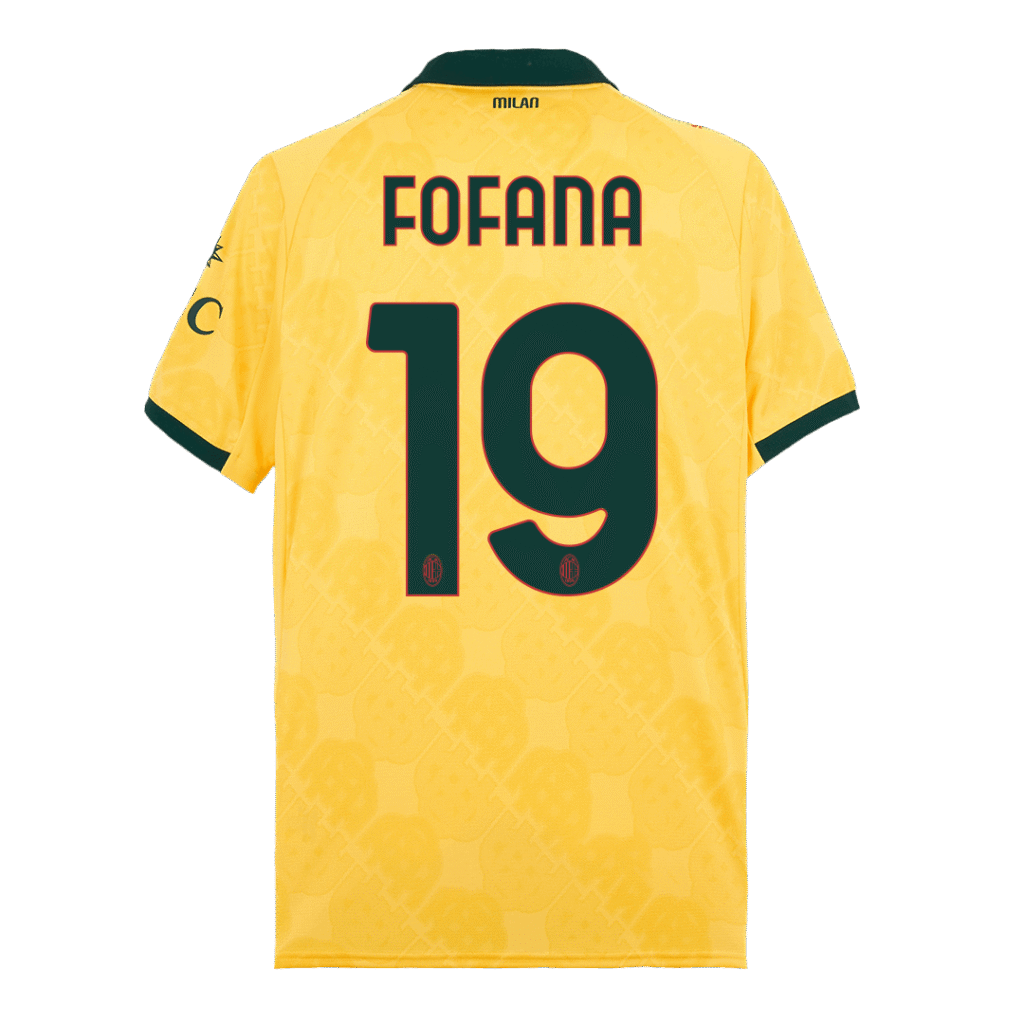 FOFANA #19 AC Milan Third Jersey 2025/26 - Cancha Kits