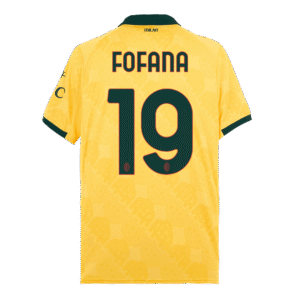 FOFANA #19 AC Milan Third Jersey 2025/26 - Cancha Kits