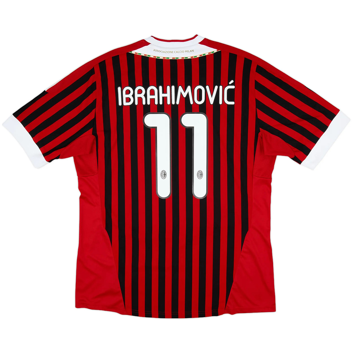 Ibrahimović #11 Retro AC Milan Home Jersey 2011/12 — AC Milan Home 2011/12