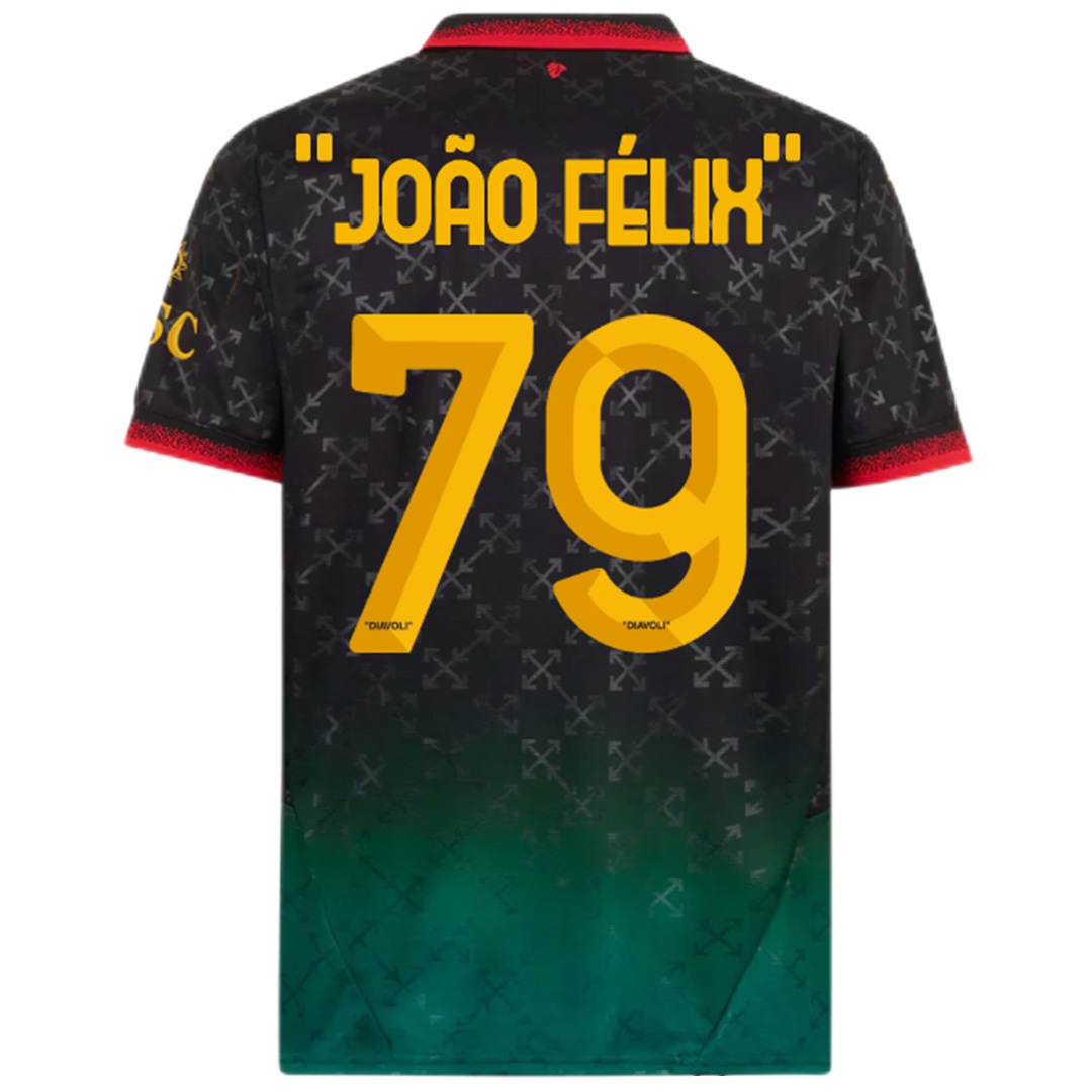 "JOÃO FÉLIX" #79 AC Milan Fourth Jersey — AC Milan Fourth Away 2024/25