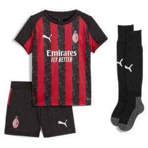 Kids AC Milan Home Jersey Full Kit 2025/26 - Cancha Kits