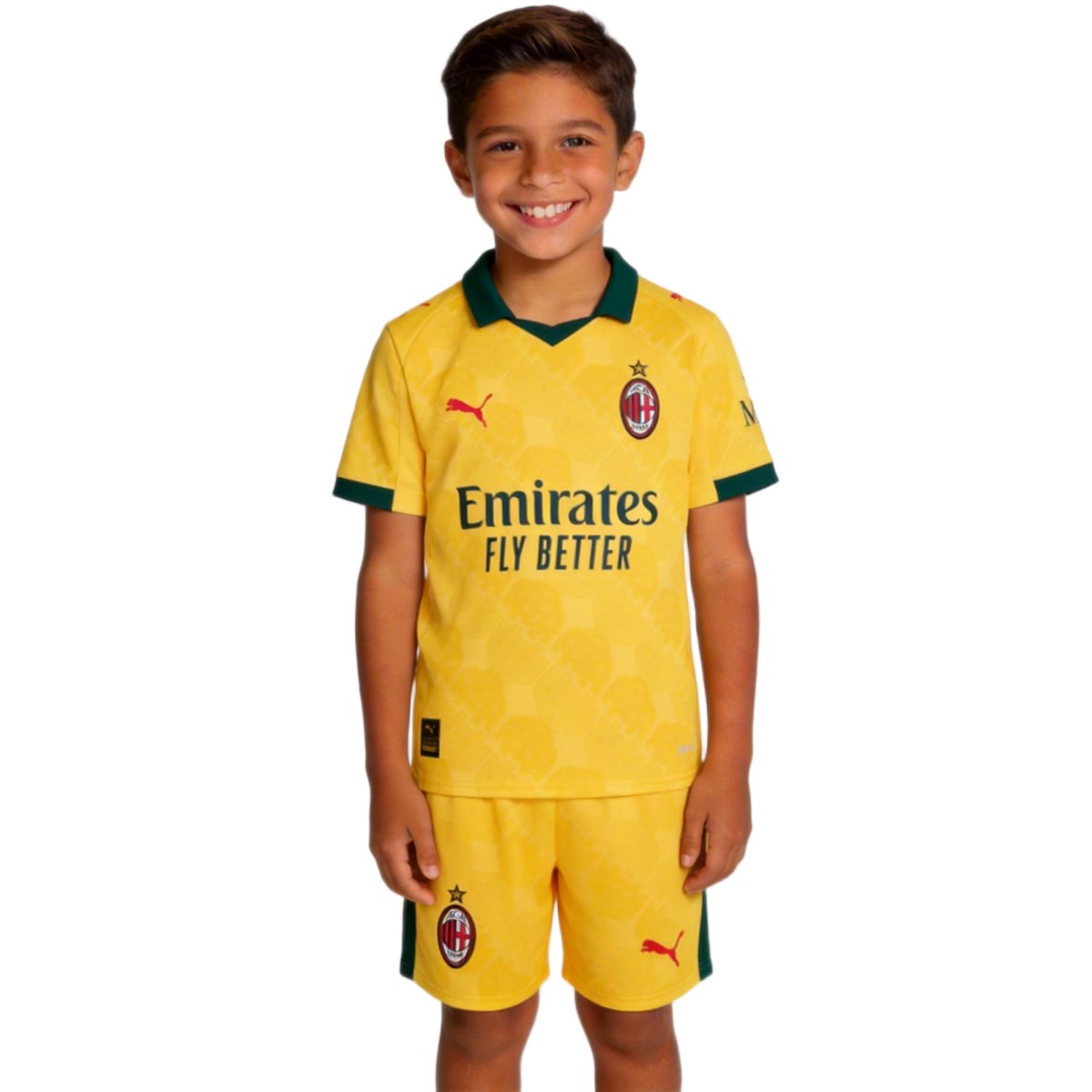 Kids AC Milan Third Jersey Kit 2025/26 — AC Milan Third Away 2025/26