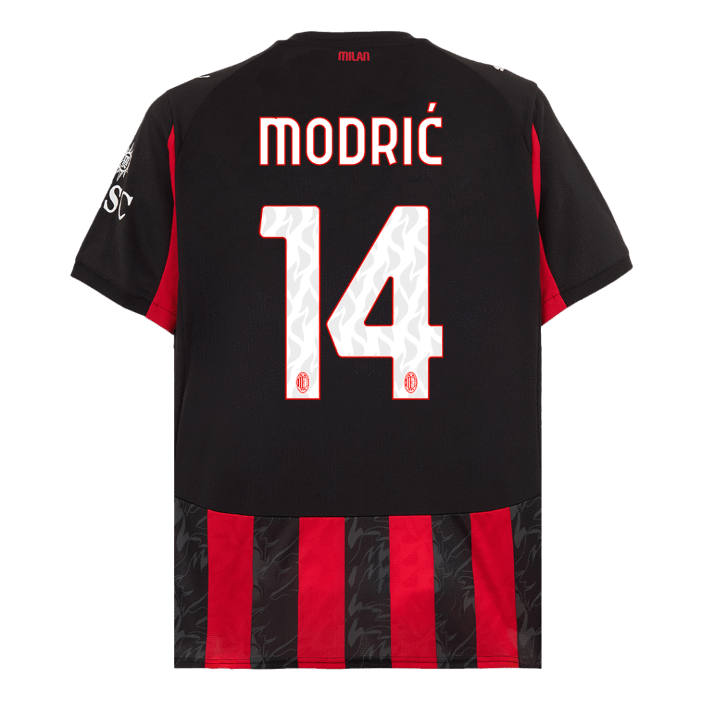 MODRIĆ #14 AC Milan Home Jersey 2025/26 - Cancha Kits