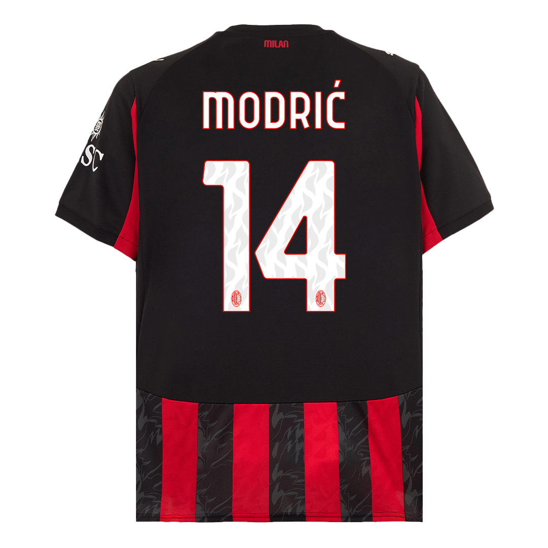 MODRIĆ #14 AC Milan Home Jersey 2025/26 — AC Milan Home 2025/26