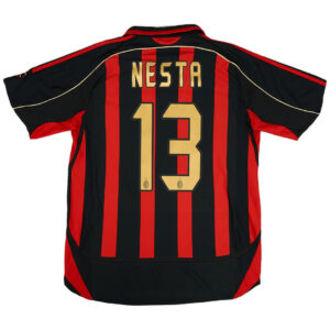 NESTA #13 Retro AC Milan Home Jersey 2006/07 - Cancha Kits