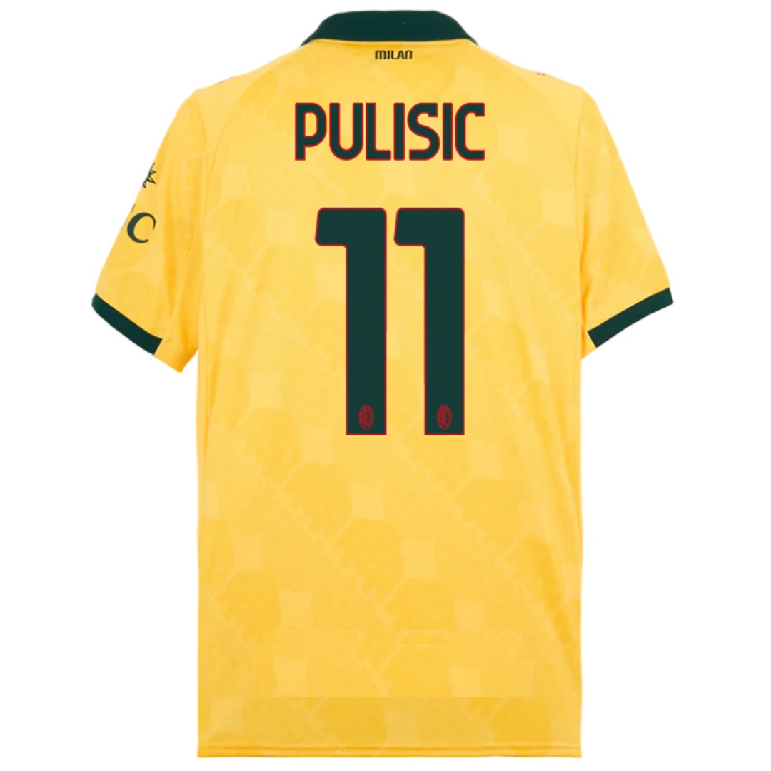 Pulisic #11 AC Milan Third Jersey 2025/26 — AC Milan Third Away 2025/26