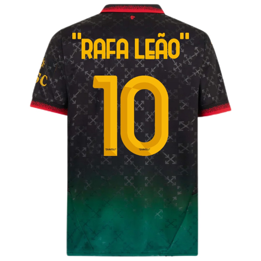 "RAFA LEAO" #10 AC Milan Fourth Jersey — AC Milan Fourth Away 2024/25