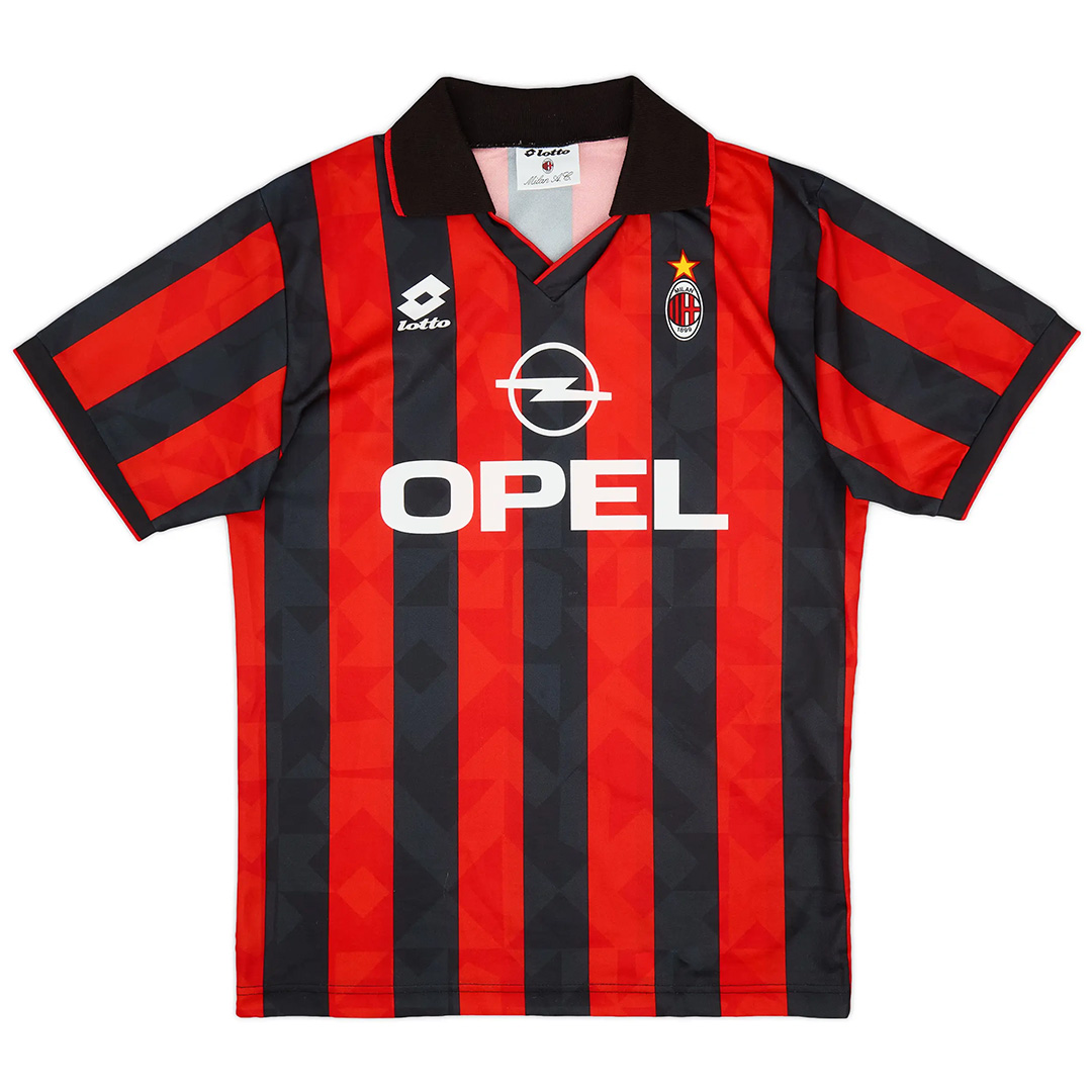 Retro AC Milan Home Jersey 1995/96 — AC Milan Home 1995/96