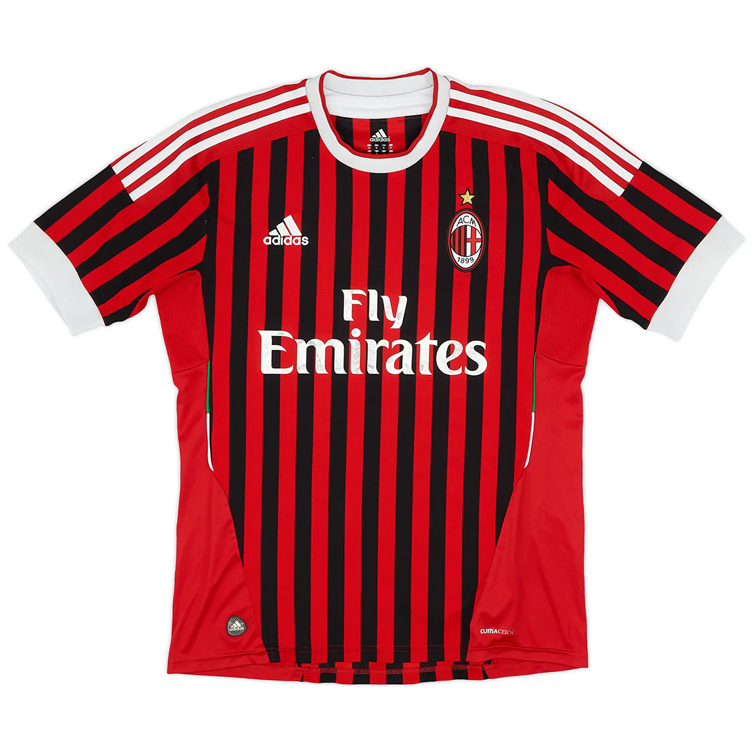 Retro AC Milan Home Jersey 2011/12 — AC Milan Home 2011/12