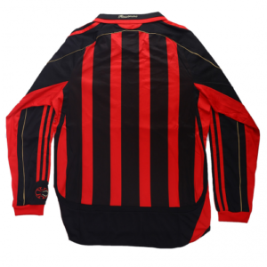 Retro AC Milan Home Long Sleeve Jersey 2006/07 - Cancha Kits