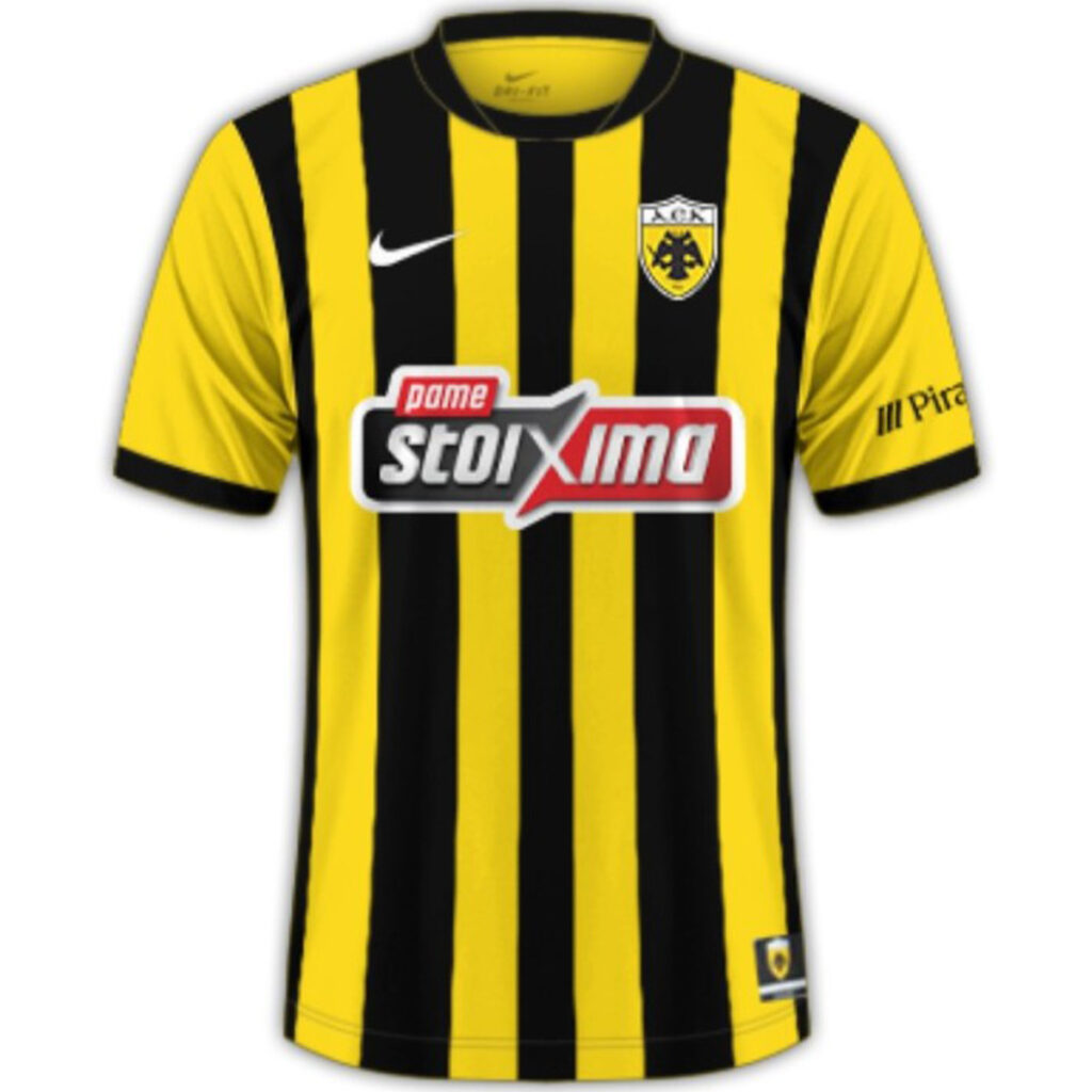 AEK Athens Home Jersey 2025/26 - Cancha Kits