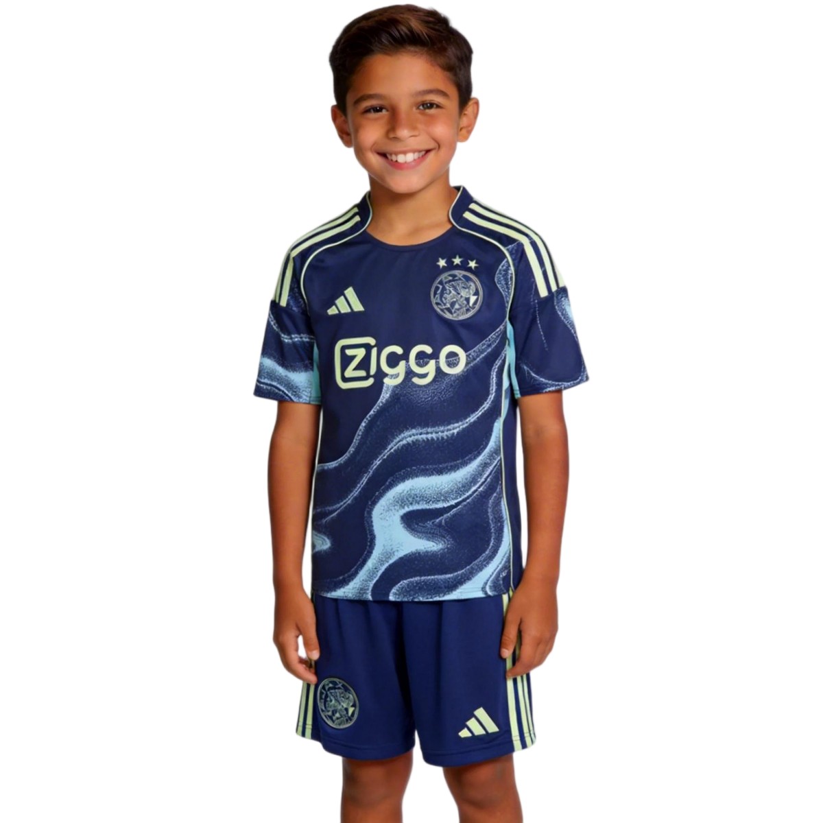 Kids Ajax Away Jersey Kit 2025/26 — Ajax Away 2025/26