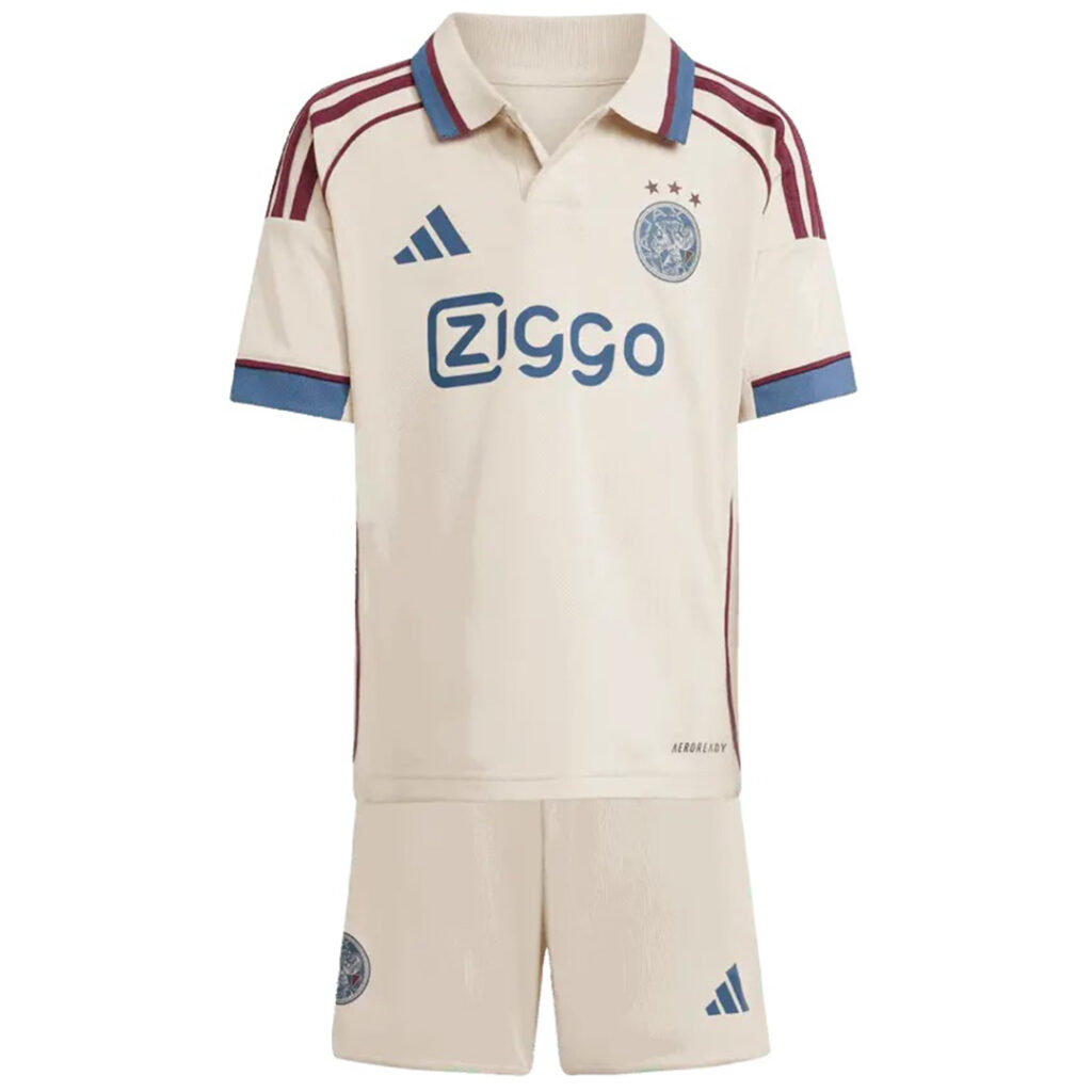 Kids Ajax Third Jersey Kit 2025/26 - Cancha Kits