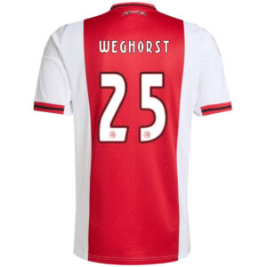 WEGHORST #25 Ajax Home Jersey 2025/26 - Cancha Kits