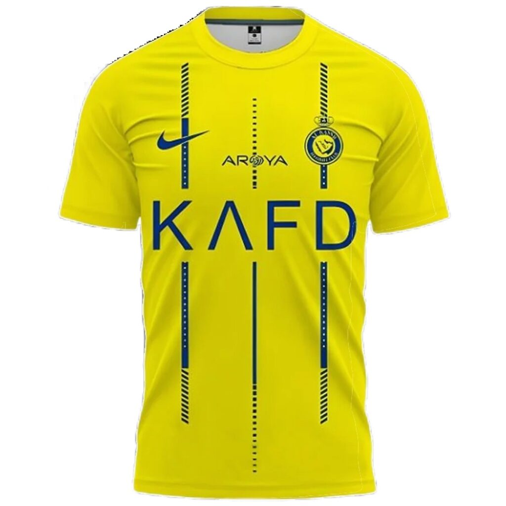 [Free] Al Nassr Home Jersey 2023/24 - Cancha Kits