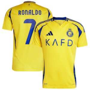 RONALDO #7 Al Nassr Home Jersey - ACL Font - Cancha Kits