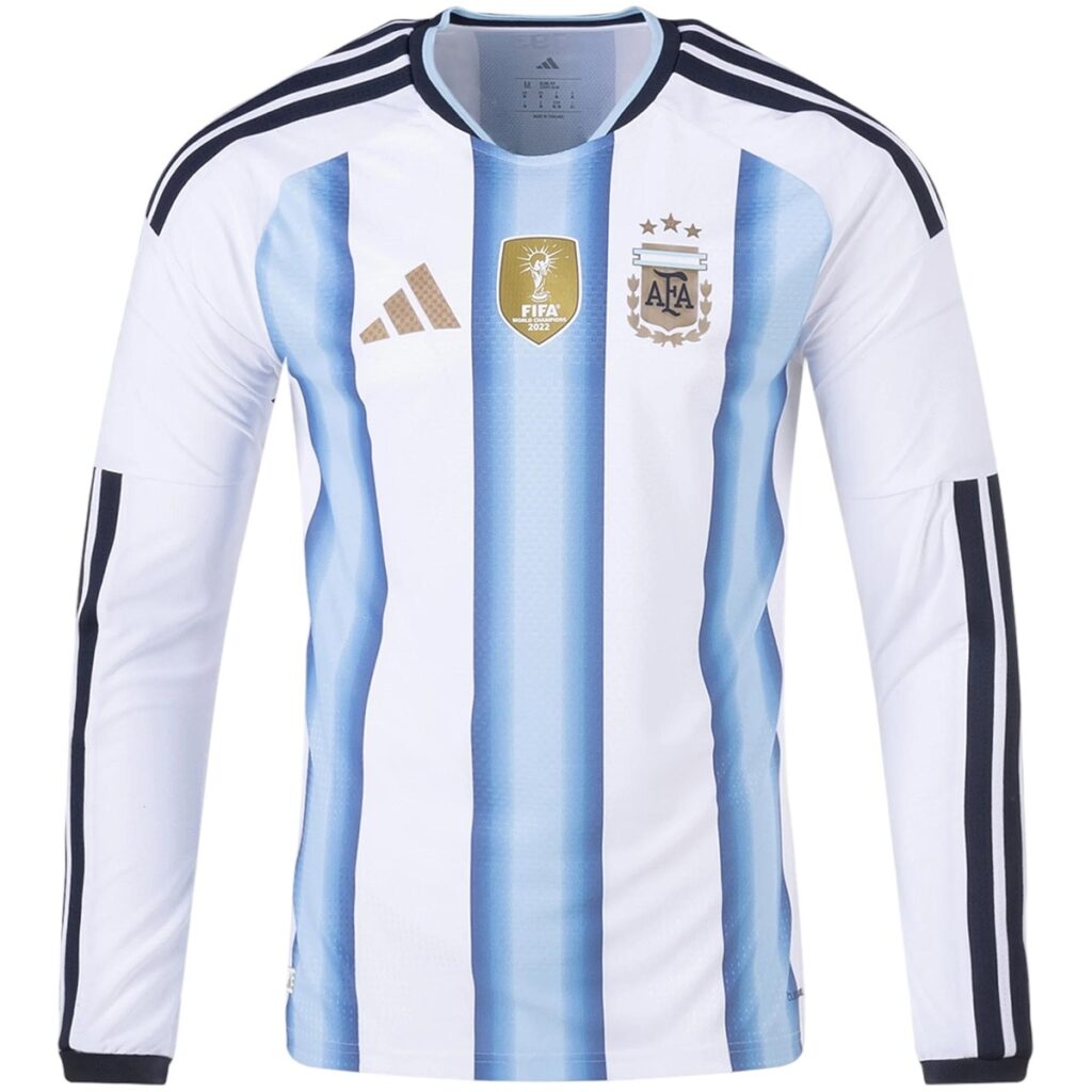 Argentina Home Match Long Sleeve Jersey Player Version World Cup 2026 - Cancha Kits