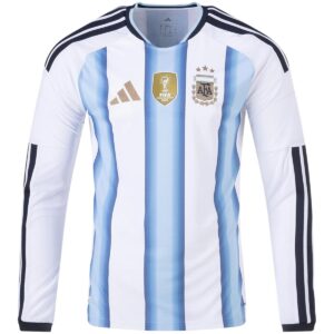 Argentina Home Match Long Sleeve Jersey Player Version World Cup 2026 - Cancha Kits