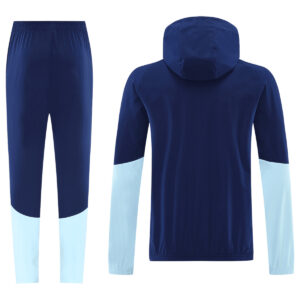 Argentina Windbreaker Hoodie Kit(Jacket+Pants) Navy 2026 - Cancha Kits