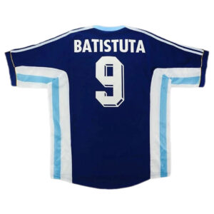 BATISTUTA #9 Retro Argentina Away Jersey World Cup 1998 - Cancha Kits