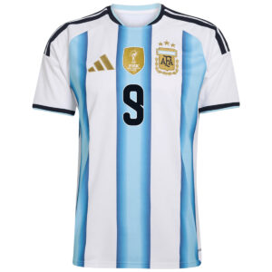 J.ÁLVAREZ #9 Argentina Home Jersey World Cup 2026 - Cancha Kits
