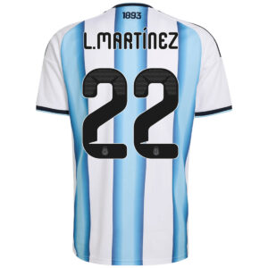 L.MARTÍNEZ #22 Argentina Home Jersey World Cup 2026 - Cancha Kits