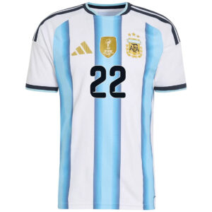 L.MARTÍNEZ #22 Argentina Home Match Jersey Player Version 2025/26 - Cancha Kits