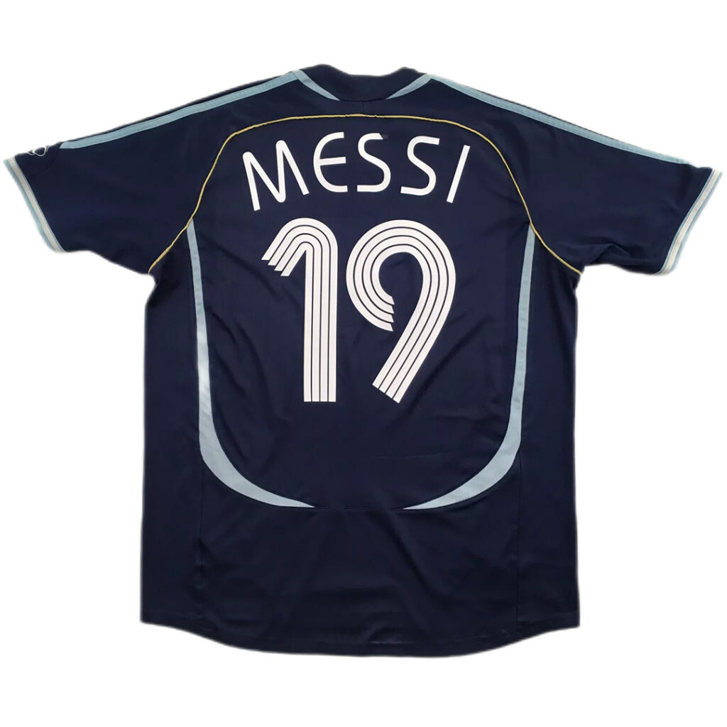 Messi #19 Retro Argentina Away Jersey World Cup 2006 - Cancha Kits
