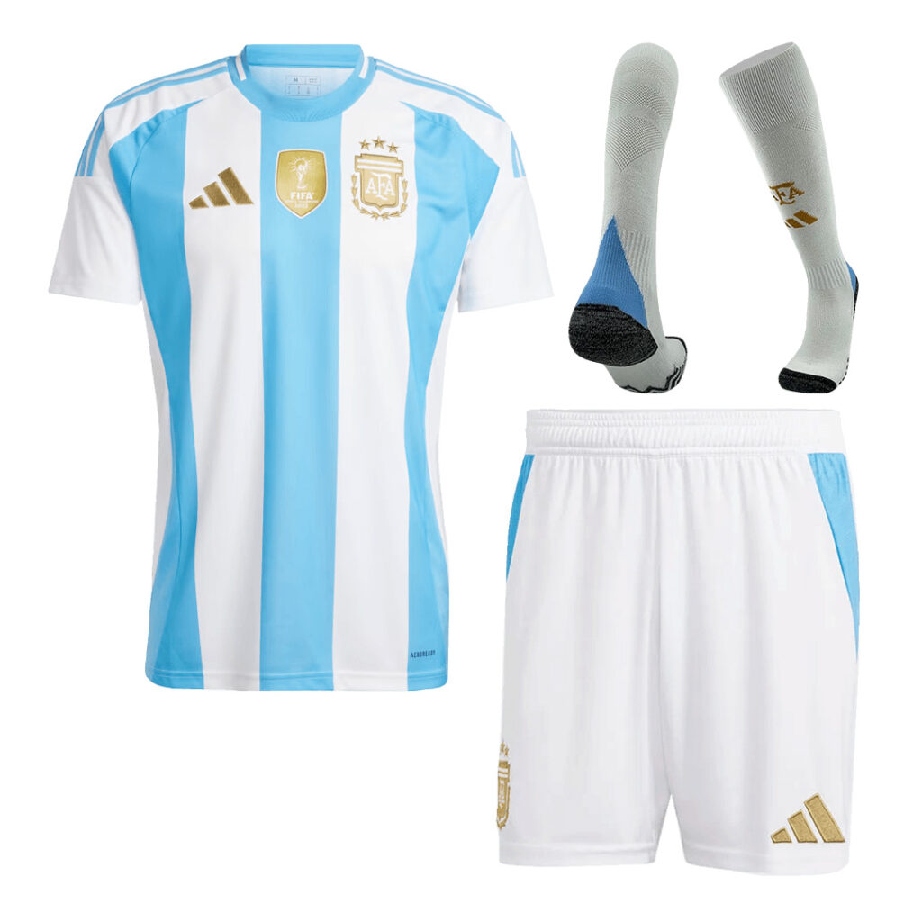 Argentina Home Full Kit Copa America - Cancha Kits