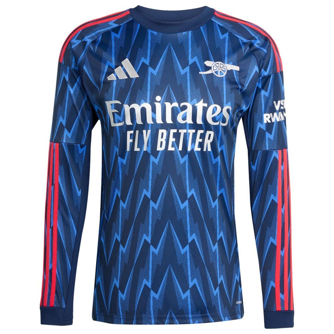 Arsenal Away Long Sleeve Jersey — Arsenal Away 2024/25