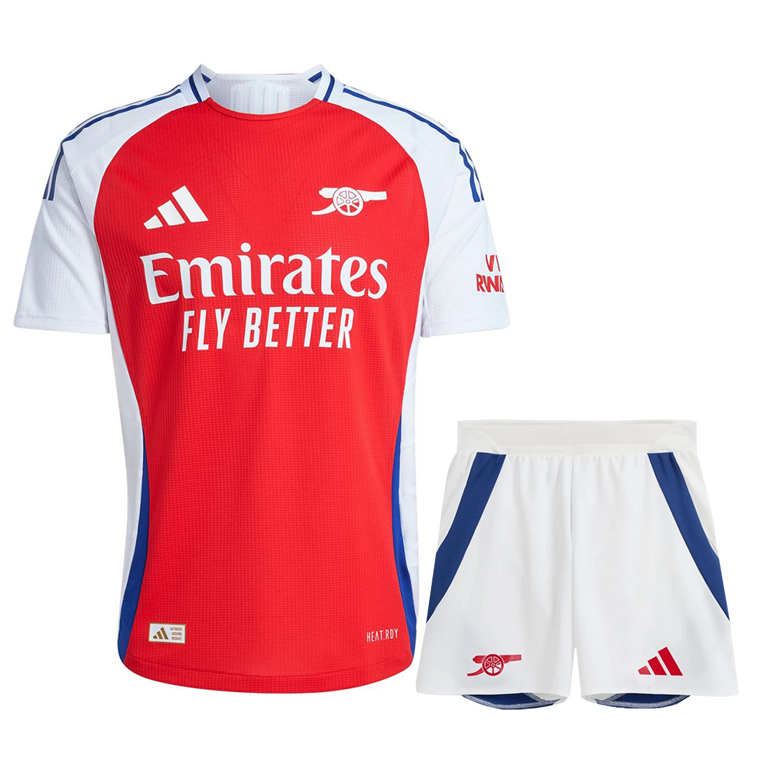 Arsenal Home Jersey Match Kit Player Version — Arsenal Home 2024/25