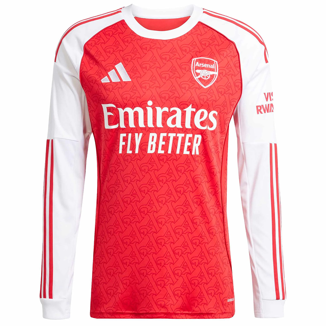 Arsenal Home Long Sleeve Jersey 2025/26 — Arsenal Home 2025/26