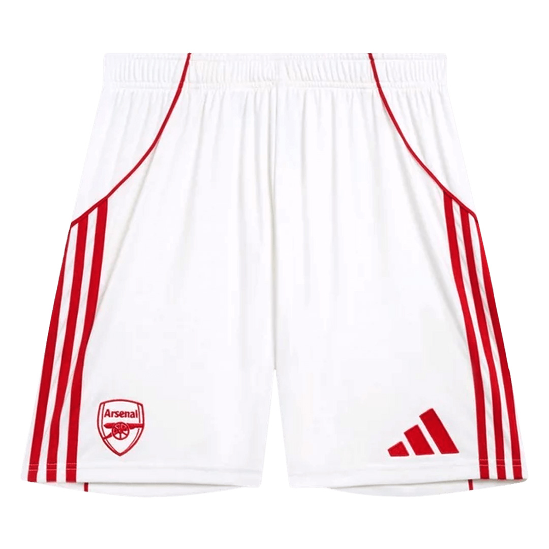 Arsenal Home Soccer Shorts 2025/26 — Arsenal Home 2025/26