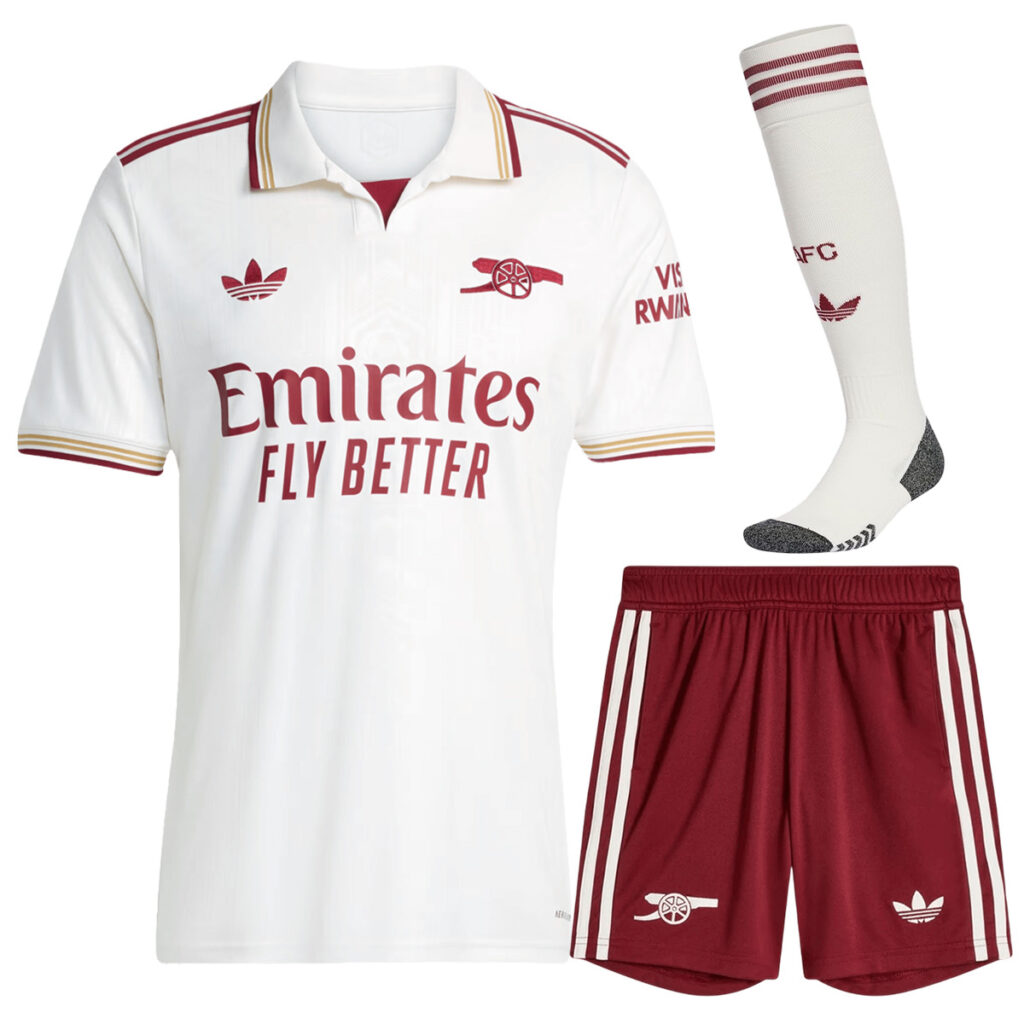 Arsenal Third Jersey Full Kit 2025/26 - Cancha Kits