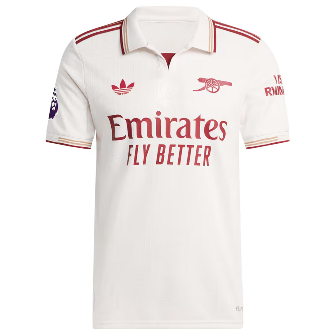 Arsenal Third Match Jersey Player Version 2025/26 — Arsenal Third Away 2025/26