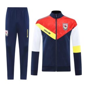 Arsenal Training Tracksuit Kit(Jacket+Pants) Navy&Red 2025/26 - Cancha Kits