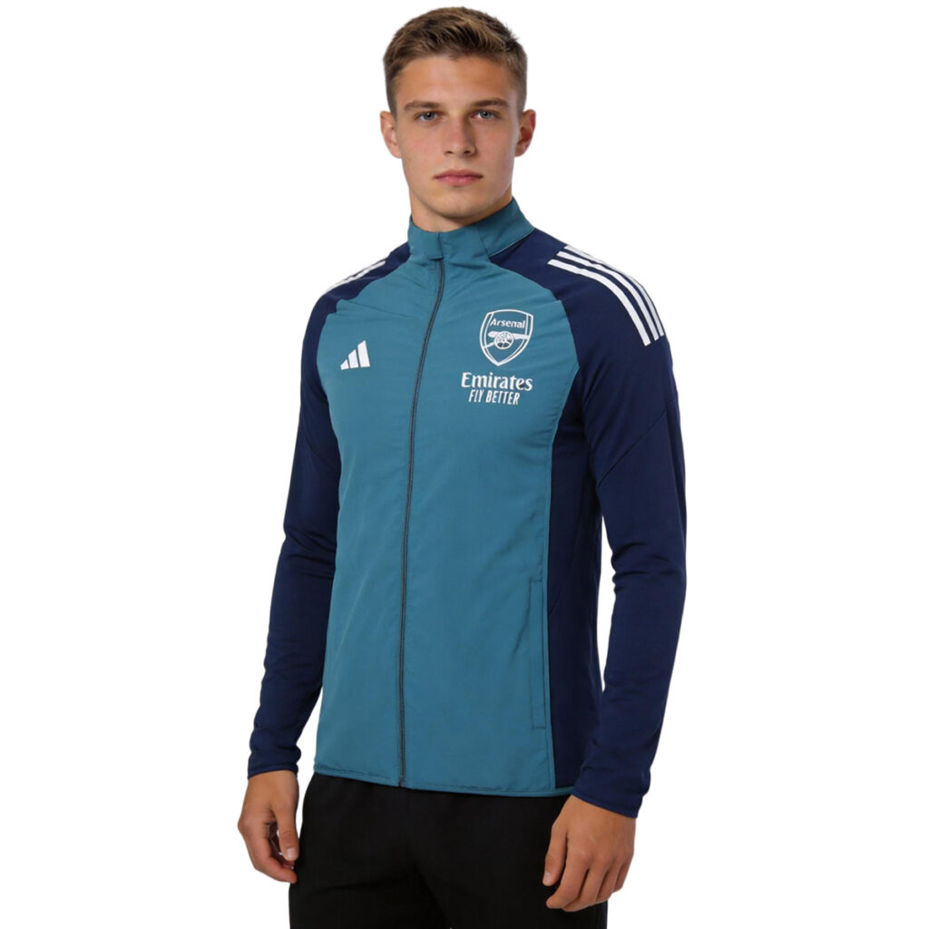 Arsenal Windbreaker Jacket Green 2025/26 - Cancha Kits