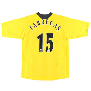 Fabregas #15 Retro Arsenal Away Jersey 2005/06 - Cancha Kits