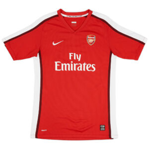 Fabregas #4 Retro Arsenal Home Jersey 2008/10 - Cancha Kits