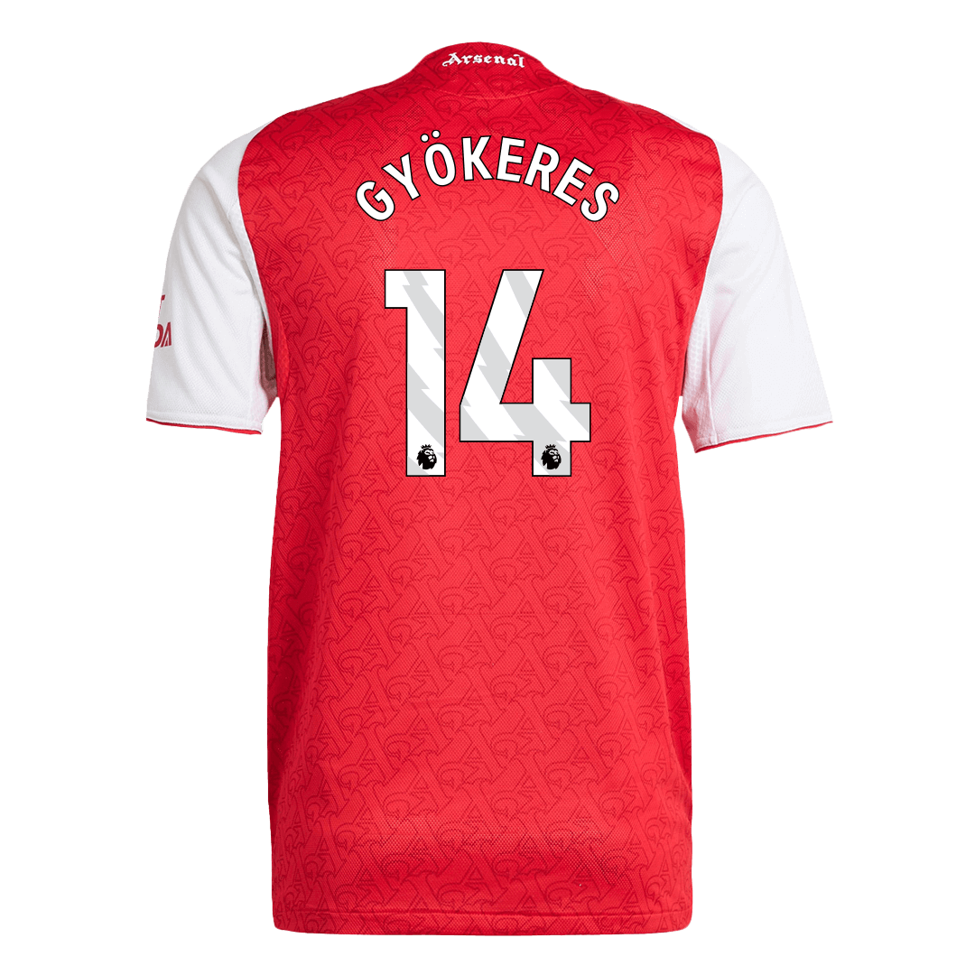 GYÖKERES #14 Arsenal Home Match Jersey Player Version 2025/26 — Arsenal Home 2025/26