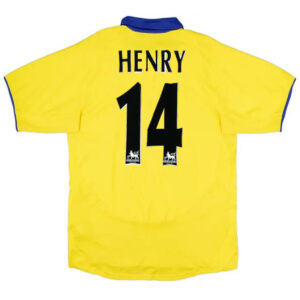Henry #14 Retro Arsenal Away Jersey 2003/04 - Cancha Kits