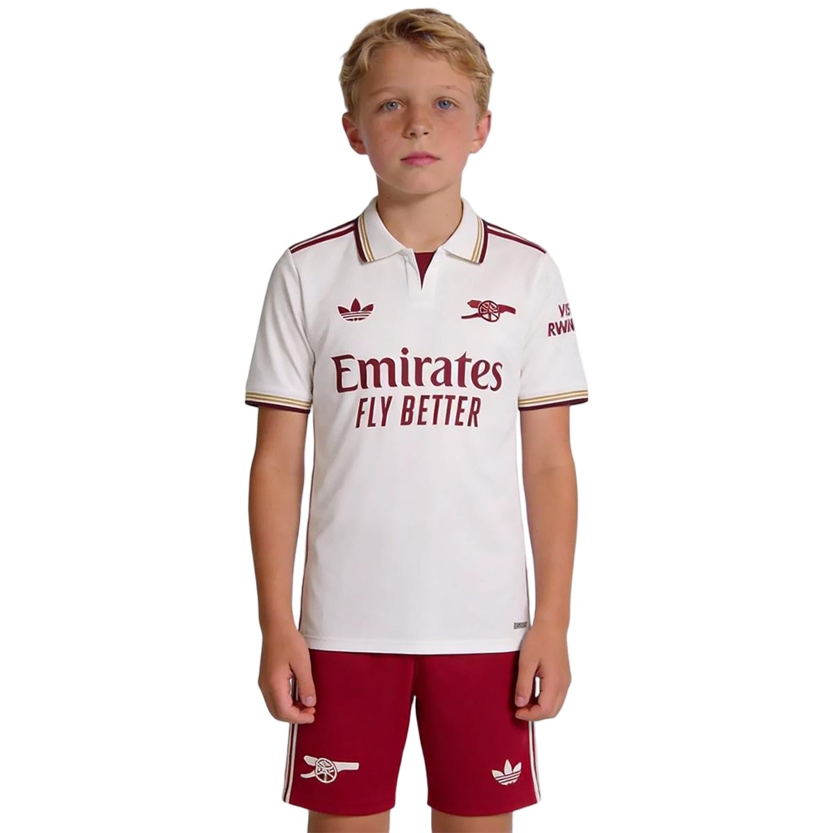 Kids Arsenal Third Jersey Kit — Arsenal Third Away 2024/25