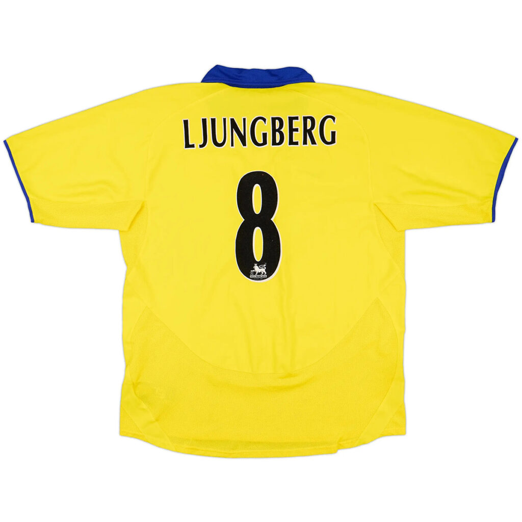 Ljungberg #8 Retro Arsenal Away Jersey 2003/04 - Cancha Kits