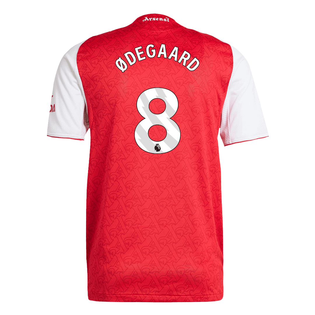 ØDEGAARD #8 Arsenal Home Match Jersey Player Version 2025/26 — Arsenal Home 2025/26