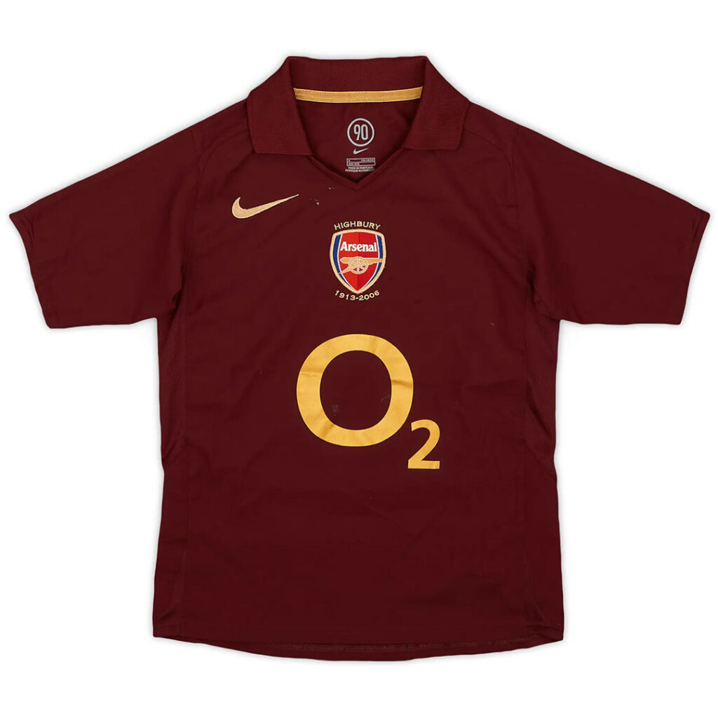Retro Arsenal Home Jersey 2005/06 - Cancha Kits