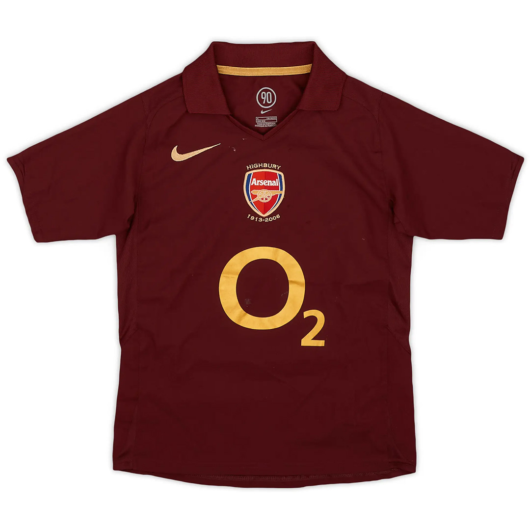 Retro Arsenal Home Jersey 2005/06 — Arsenal Home 2005/06