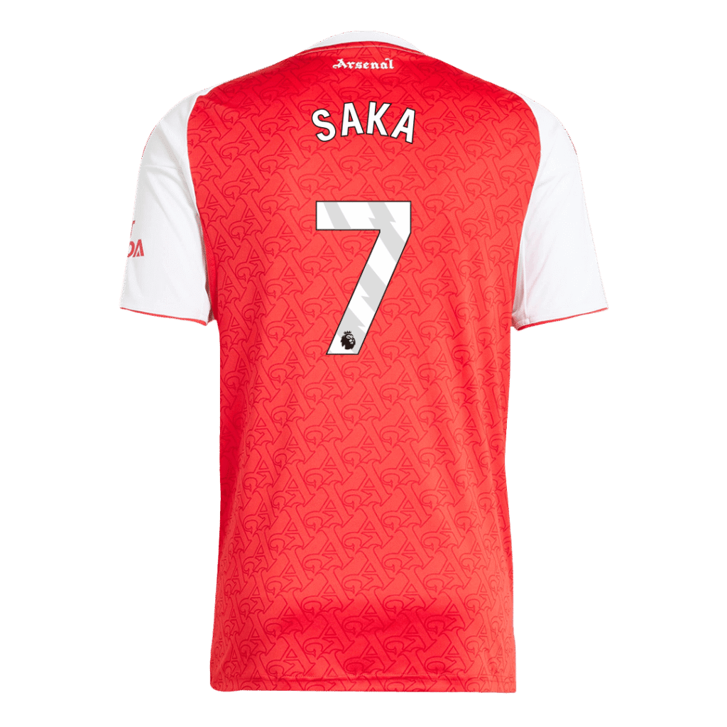 SAKA #7 Arsenal Home Jersey 2025/26 - Cancha Kits